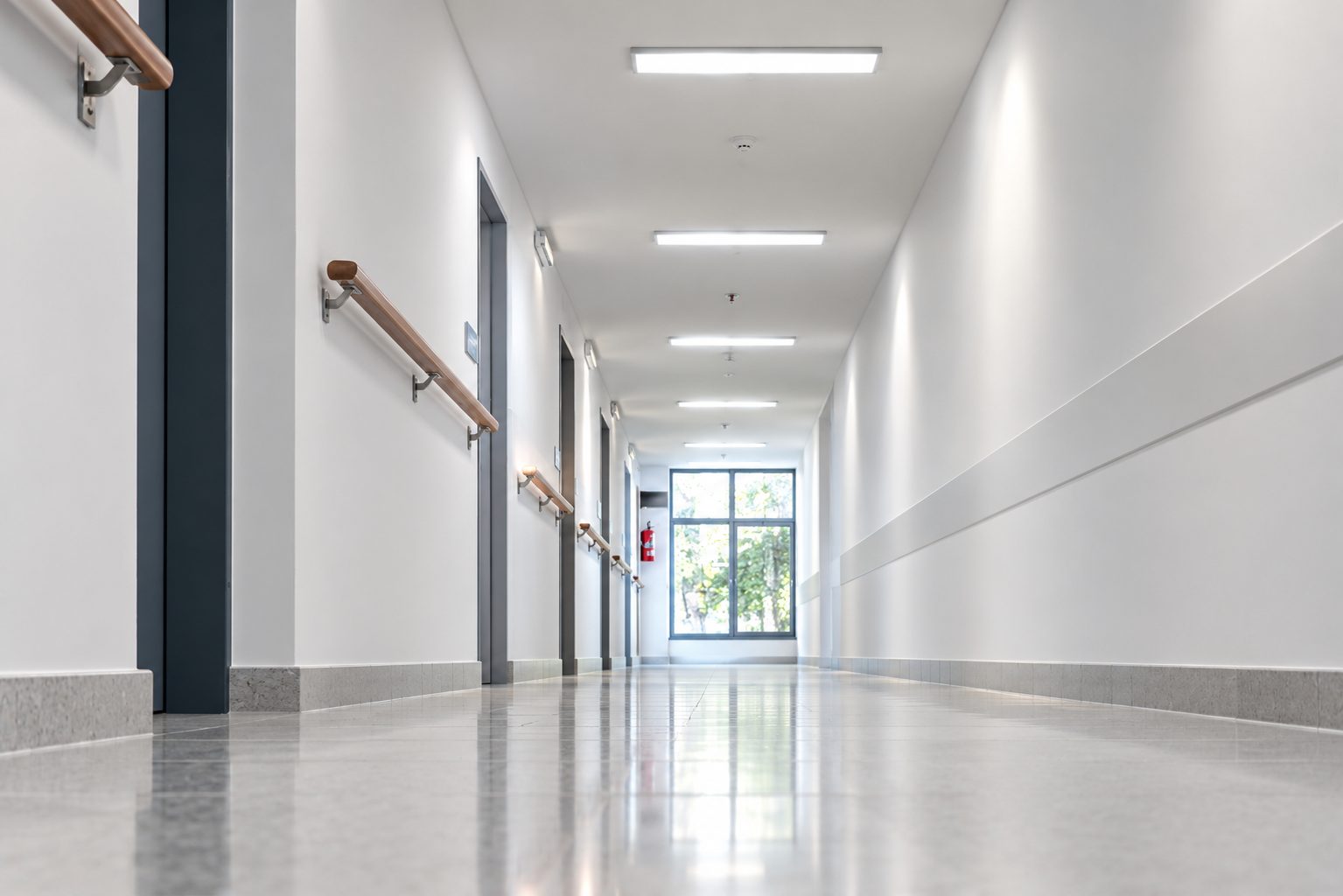 Circulación interna del Sanatorio de la Costa